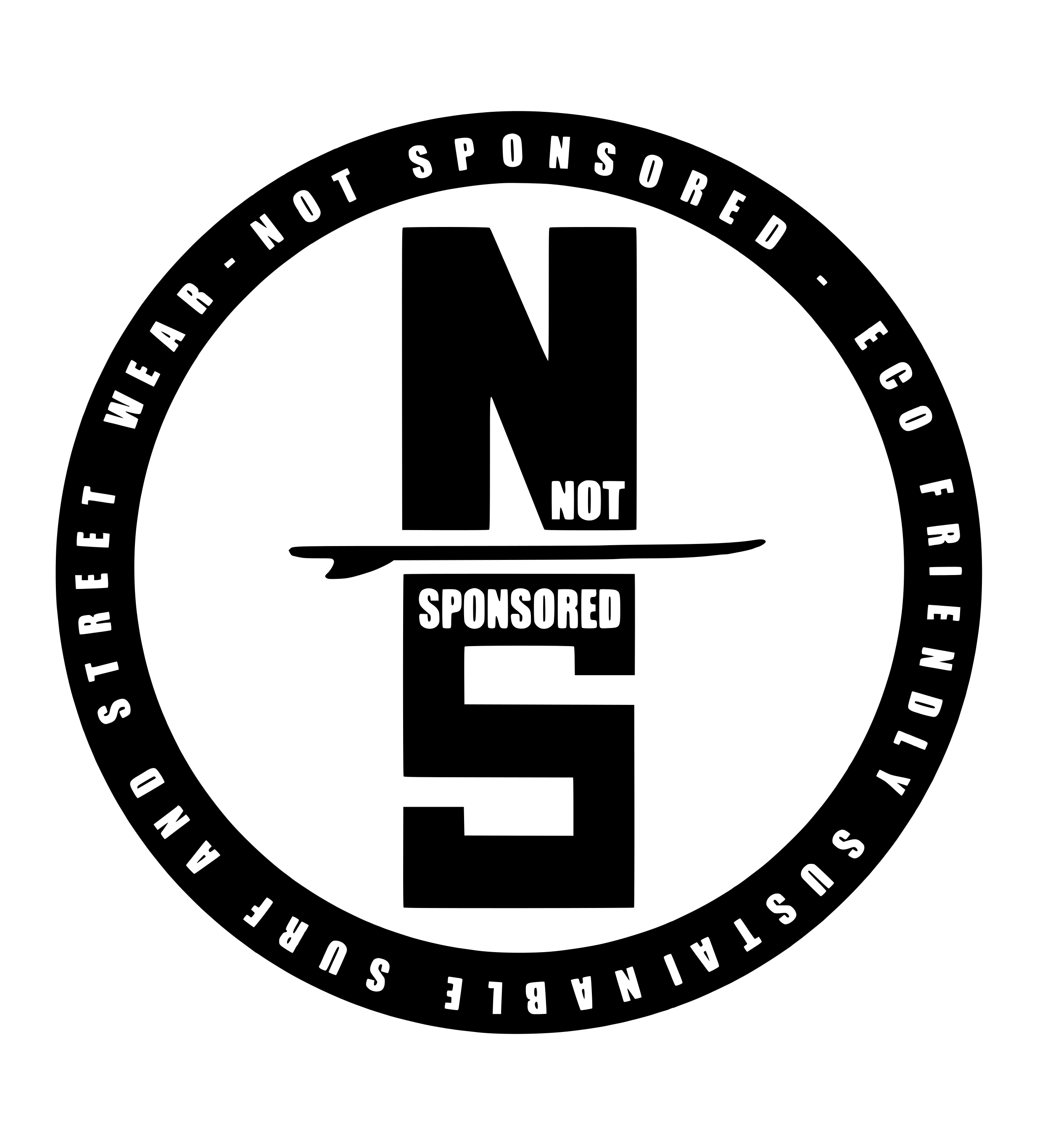 Not Sponsored Surf Wear logo